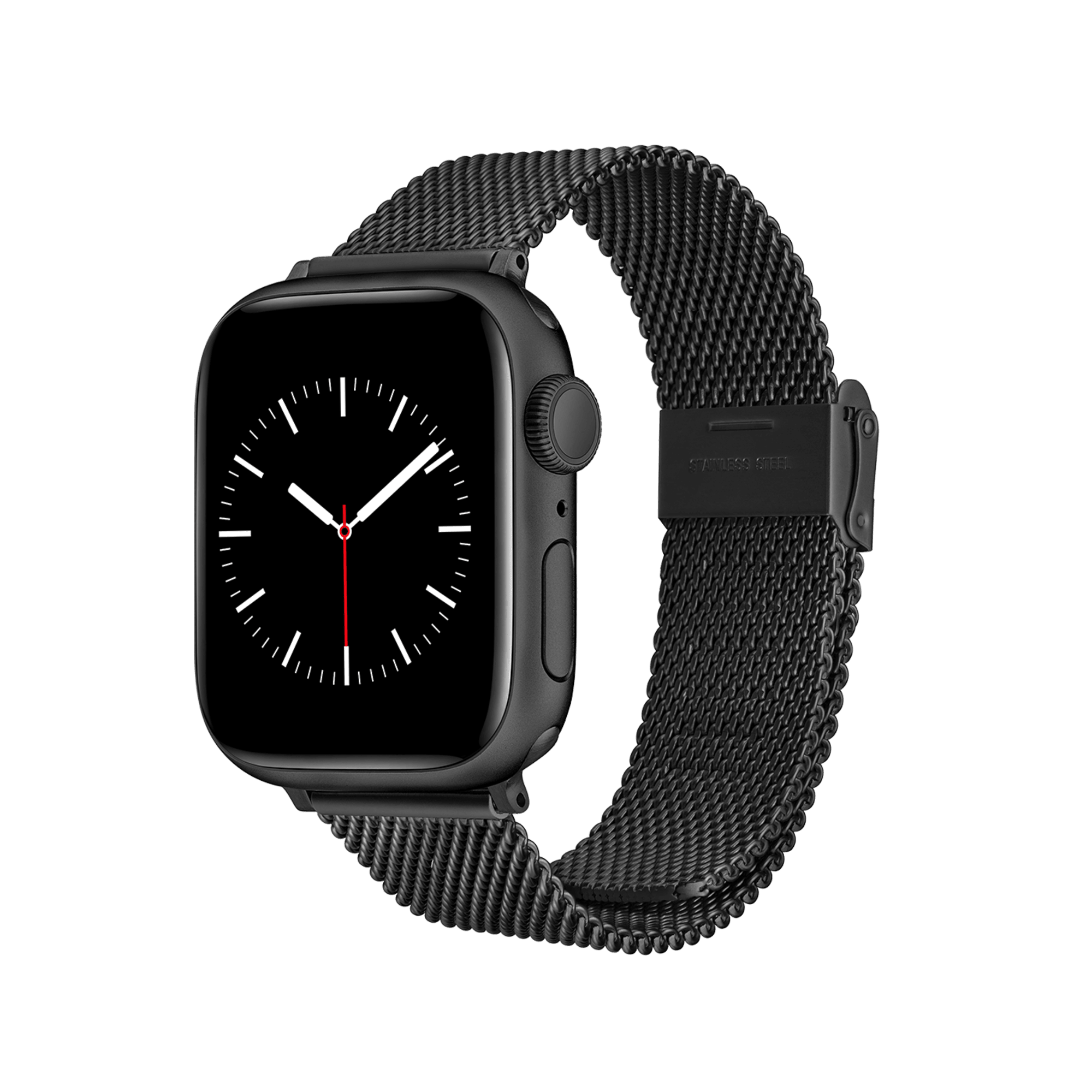Smartwatch Strap - Strap in sandblasted black | Daniel Wellington