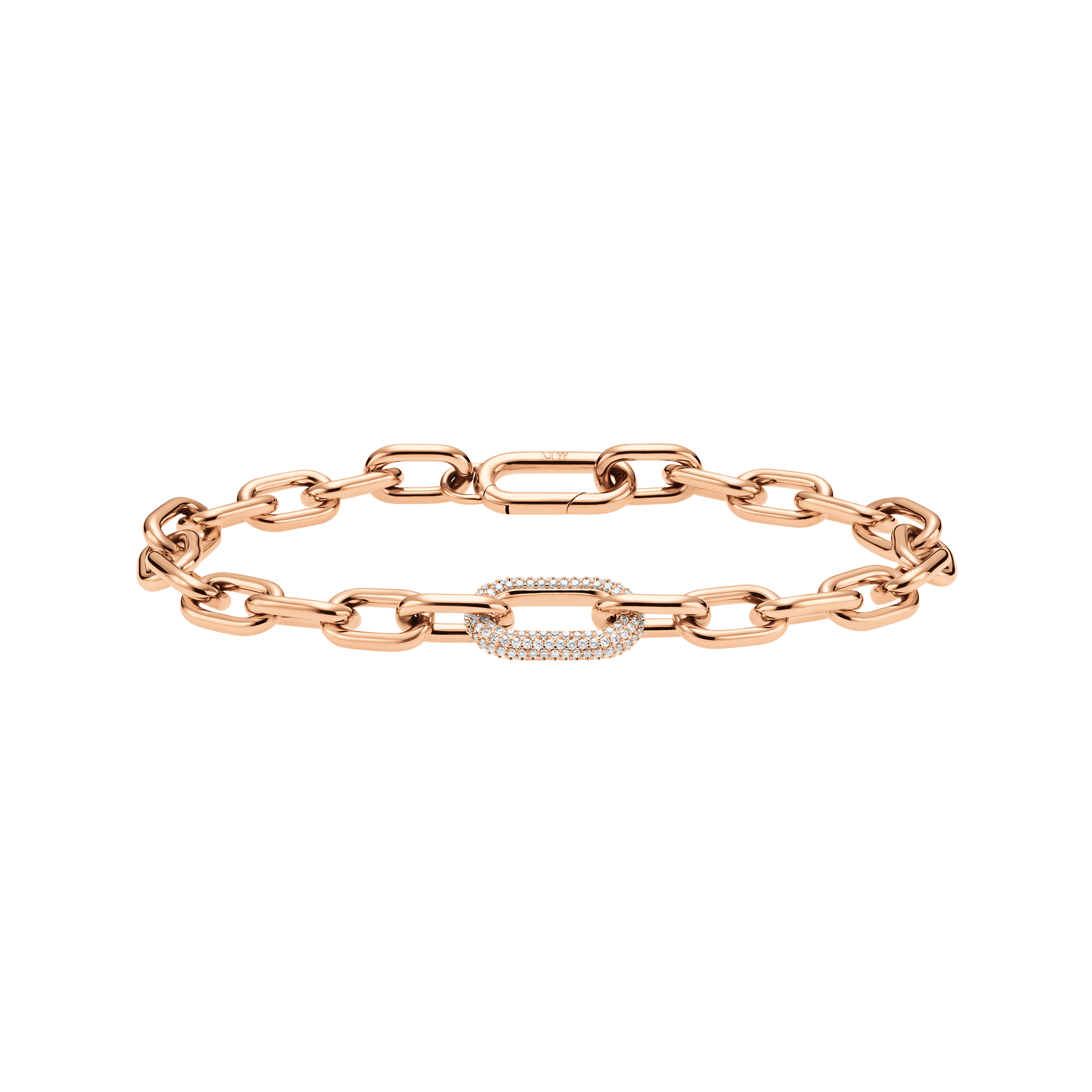 Crystal Link Bracelet Rose Gold – Daniel Wellington