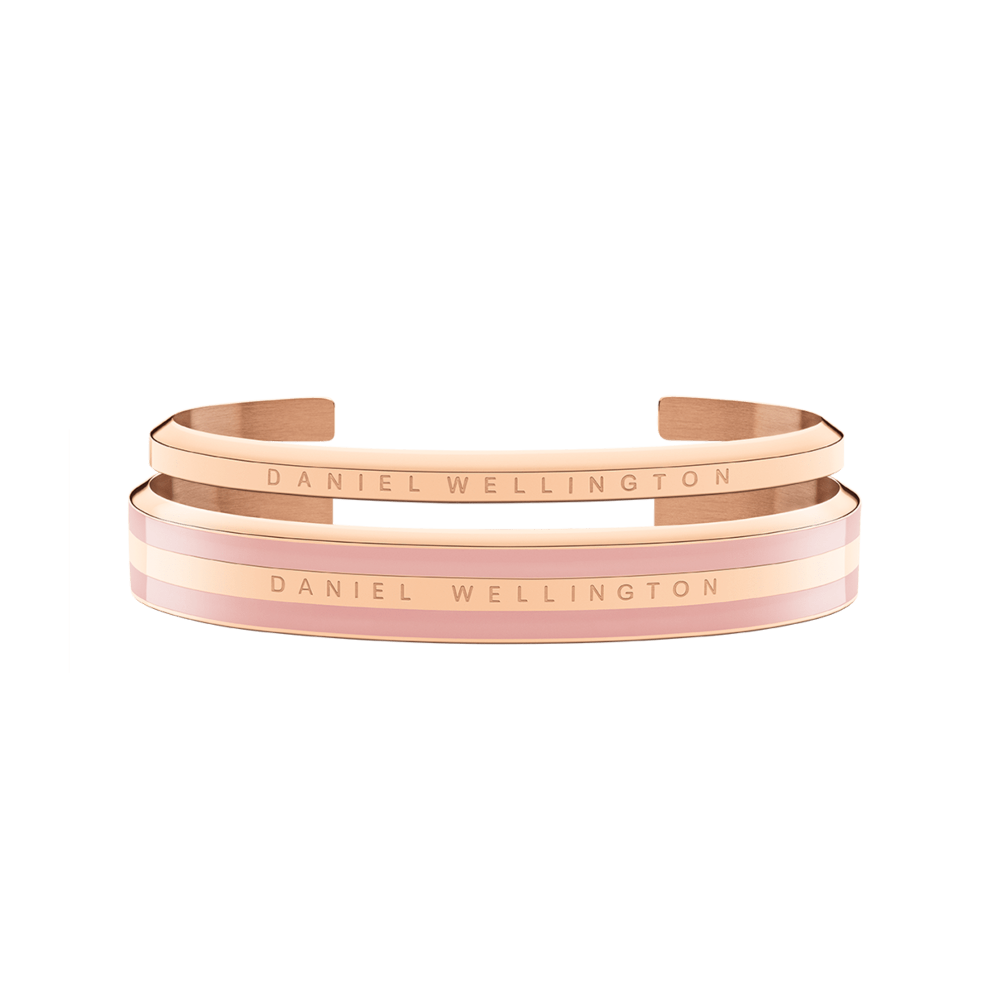 Emalie Bracelet Dusty Rose + Classic Bracelet Rose Gold – Daniel