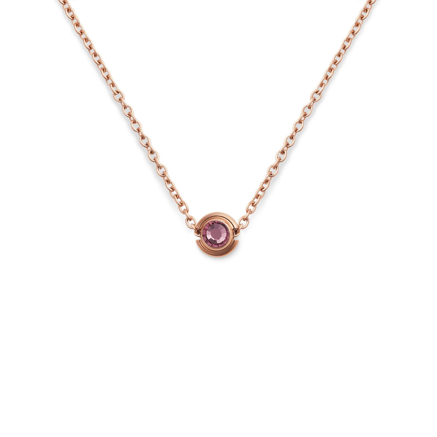 January Charm Rose Gold