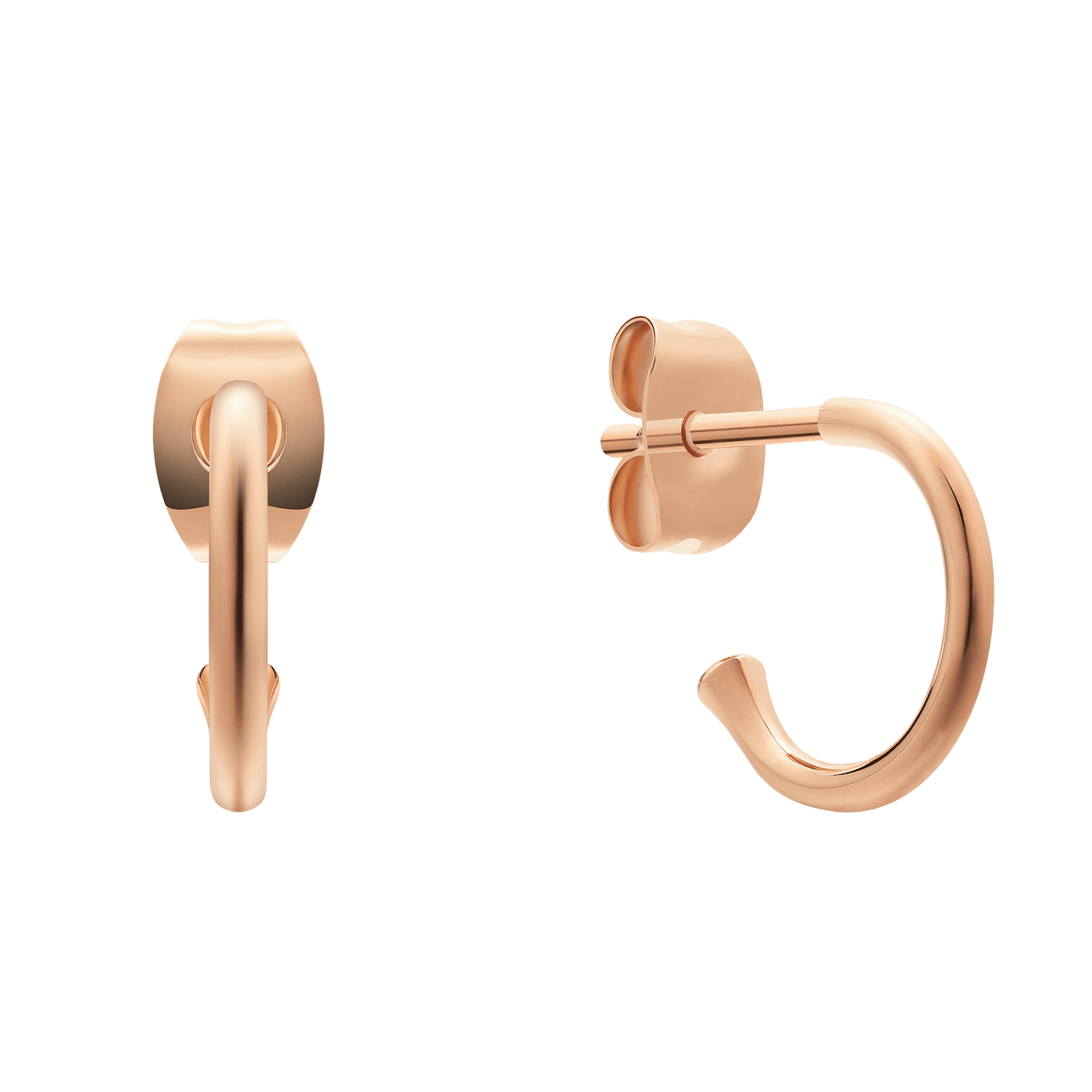 Charms Earrings Rose Gold