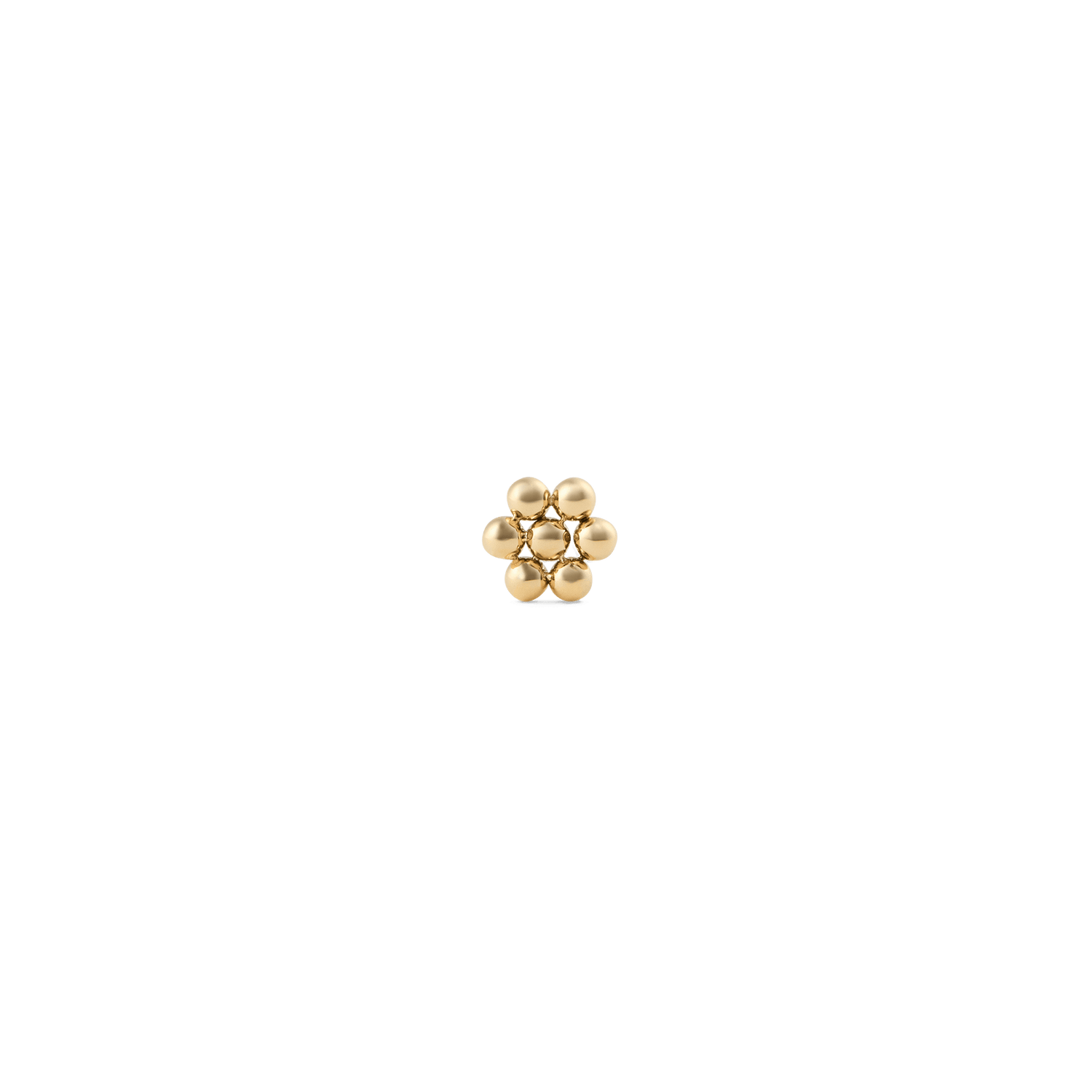 Flower Stud Gold