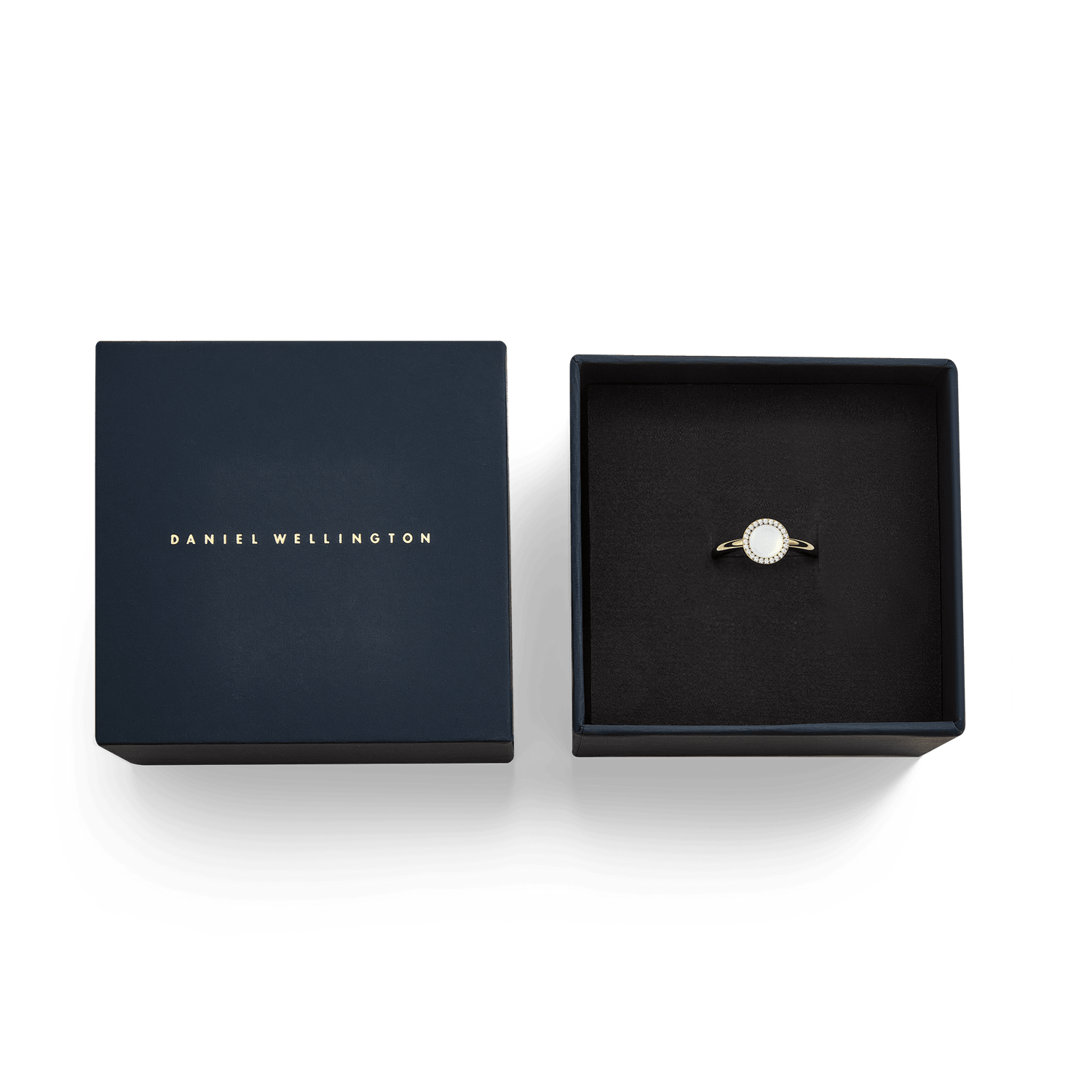 Audrey Ring Mother of Pearl Gold