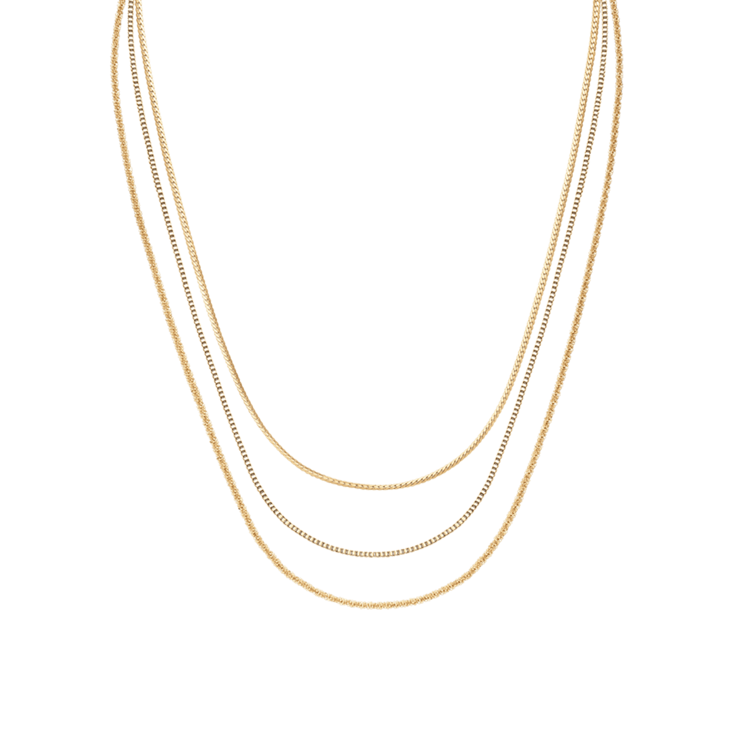 Staple Necklace Set RG