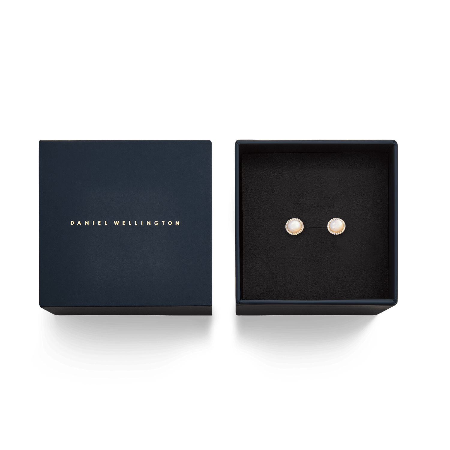 Audrey Earrings Mother of Pearl Rose Gold