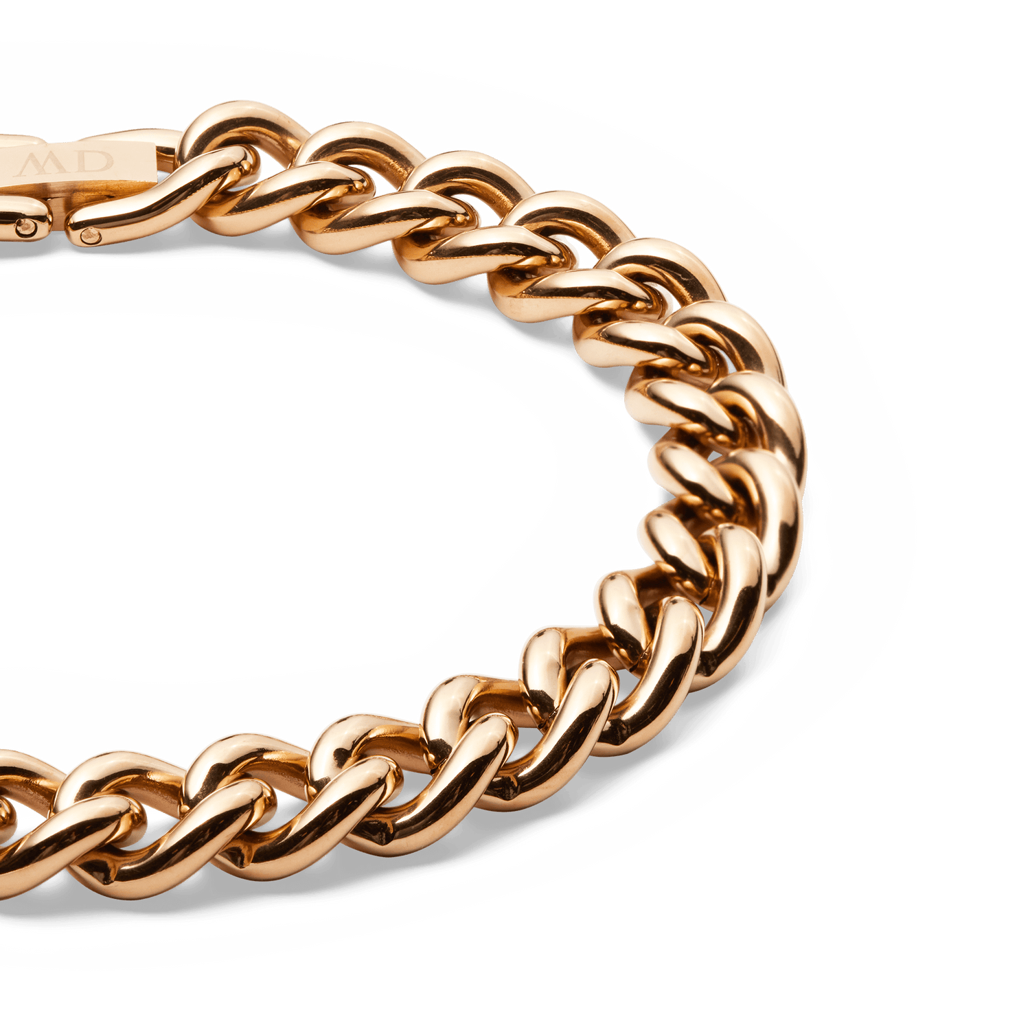 Chunky Chain Bracelet Rose Gold