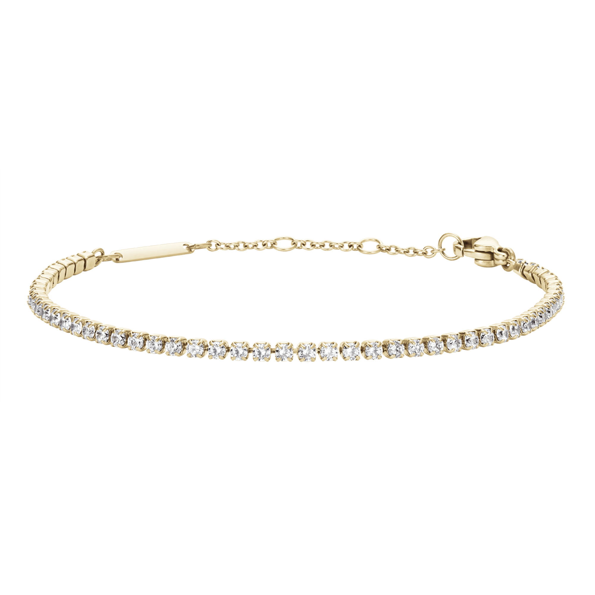 14K Gold 2 CT Diamond Tennis Bracelet - Etsy