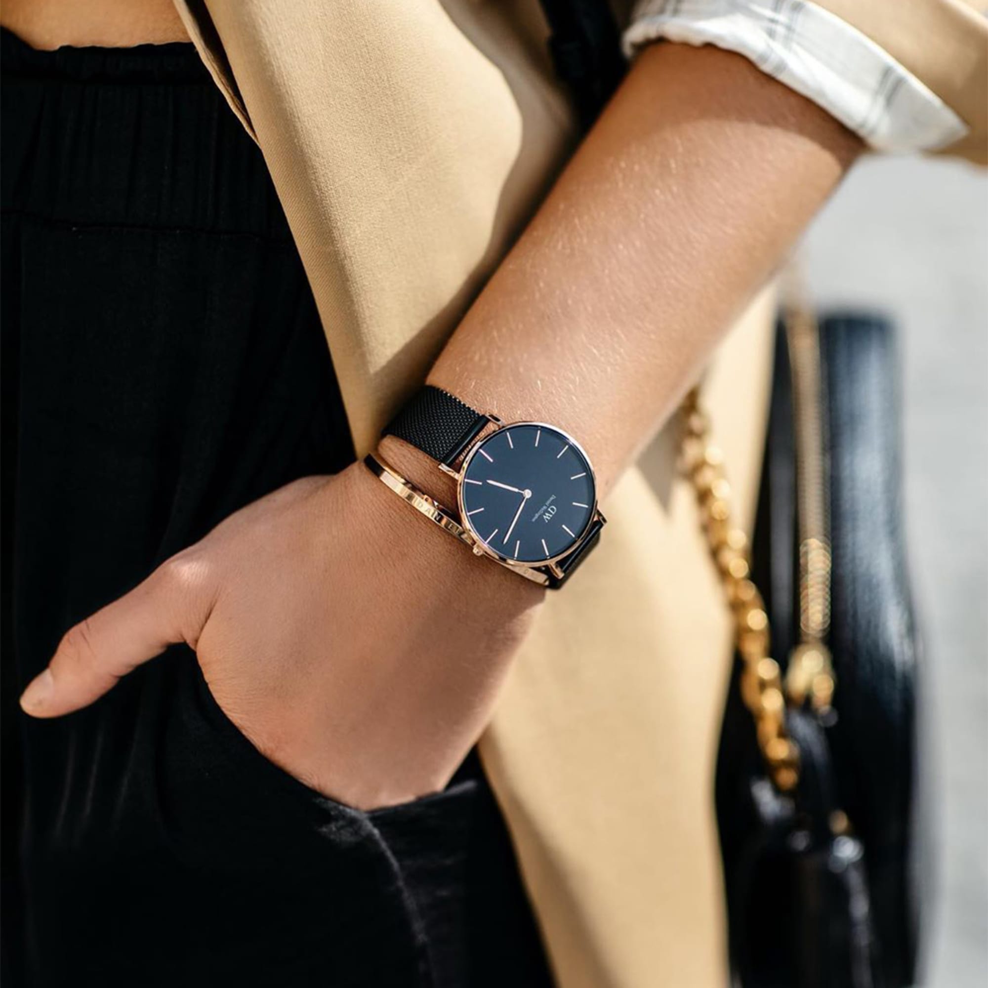 Daniel wellington classic petite melrose 36mm sale