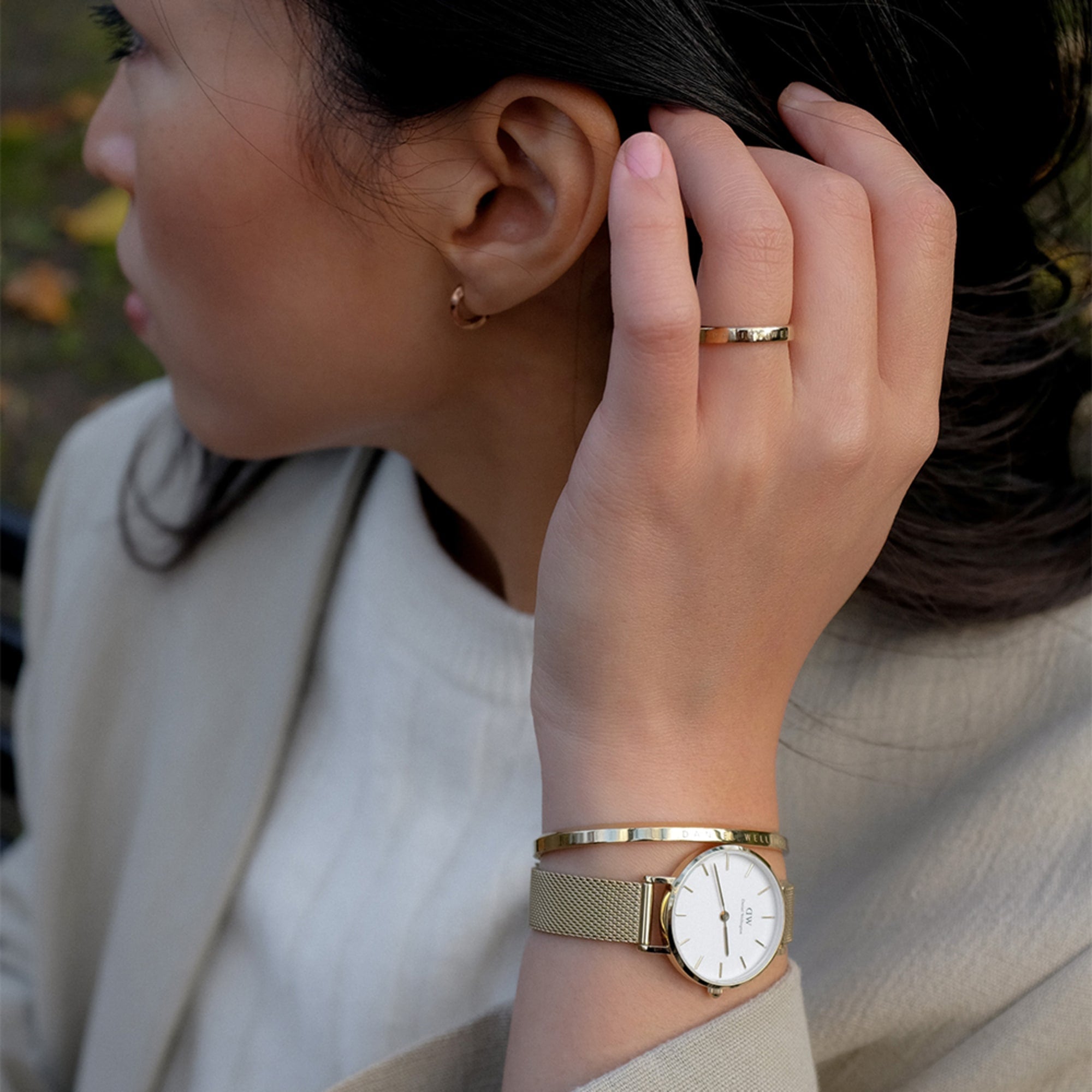 Daniel wellington ring cheap silver